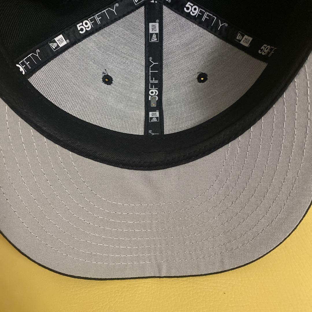 Supreme Sロゴ　ブラック　7 1/2