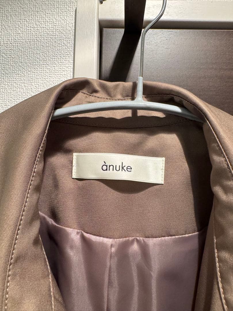 最終値❗️anuke summerTwill Soutiencollar Coat