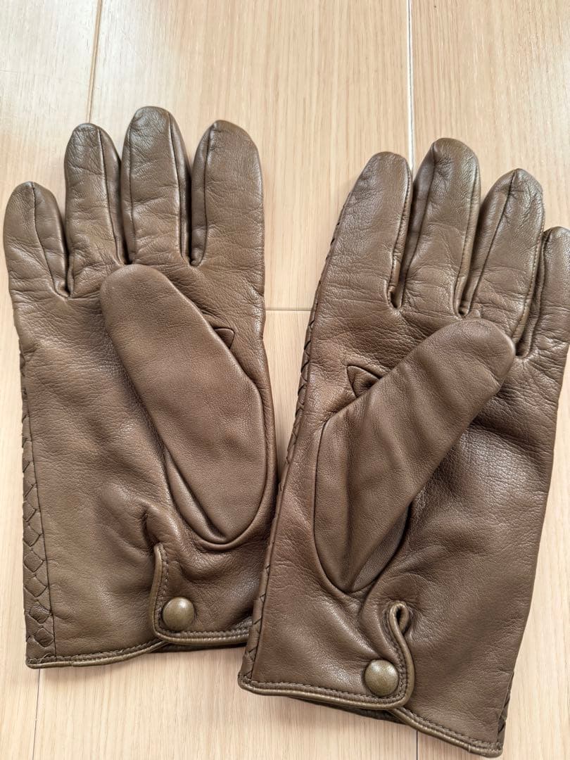 GLOVES グローブスFilli Forinoレザー 編み込み 手袋 グローブ
