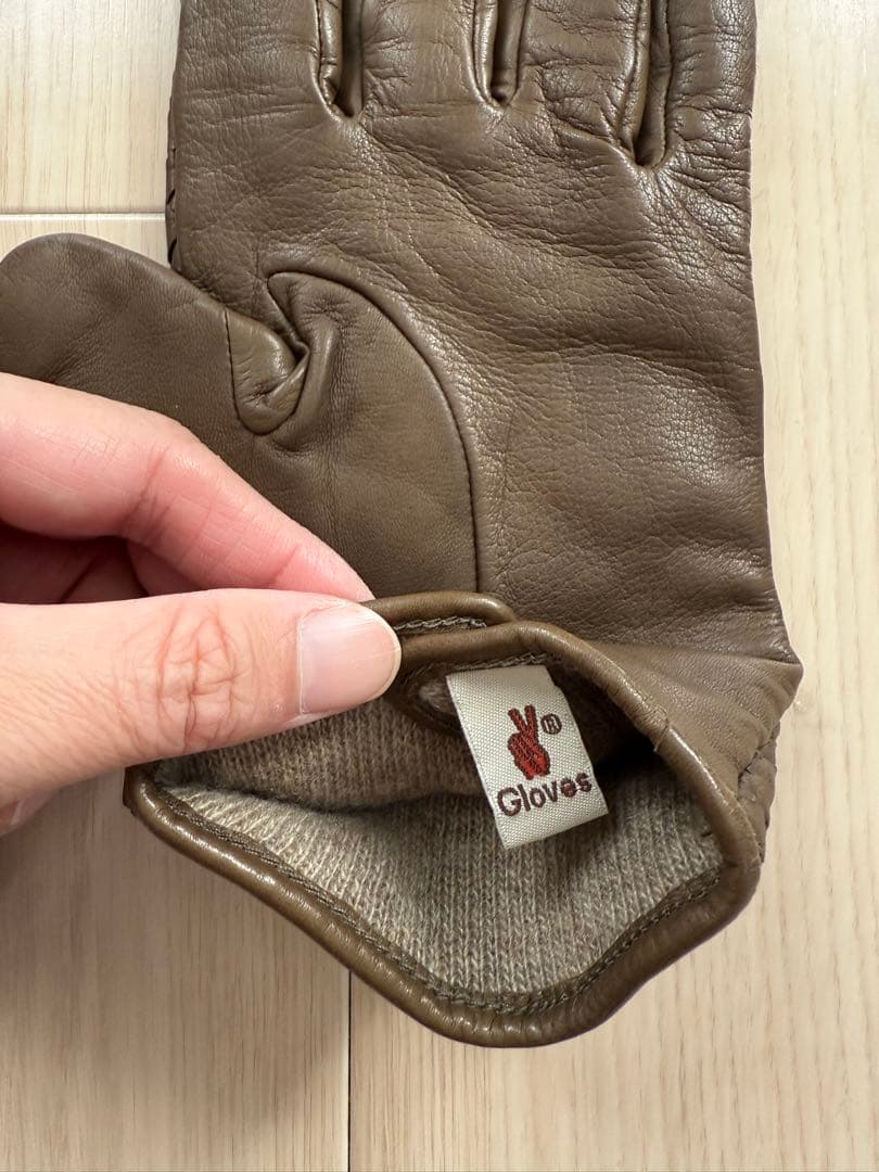 GLOVES グローブスFilli Forinoレザー 編み込み 手袋 グローブ