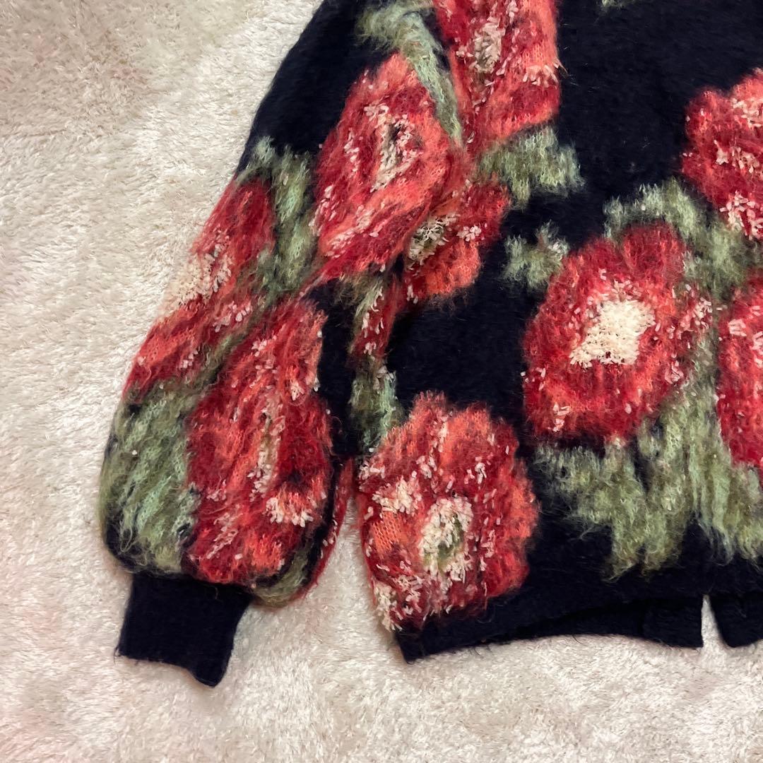 トップス Ameri VERONICA JACQUARD KNIT CARDIGAN
