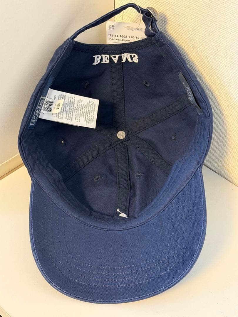 コラボ/キャップ/帽子/BEAMS/限定/POLO/ラルフローレン/別注/未使用