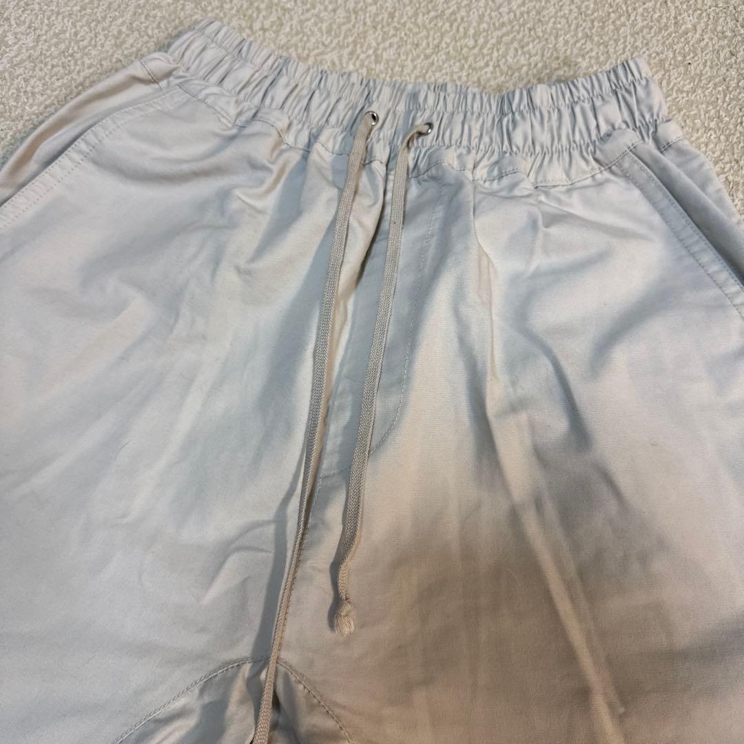 indepict スナップ　パンツ　グレー　サルエル