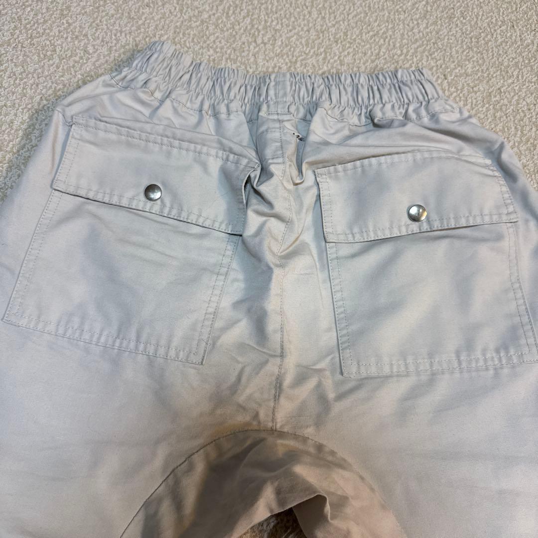 indepict スナップ　パンツ　グレー　サルエル