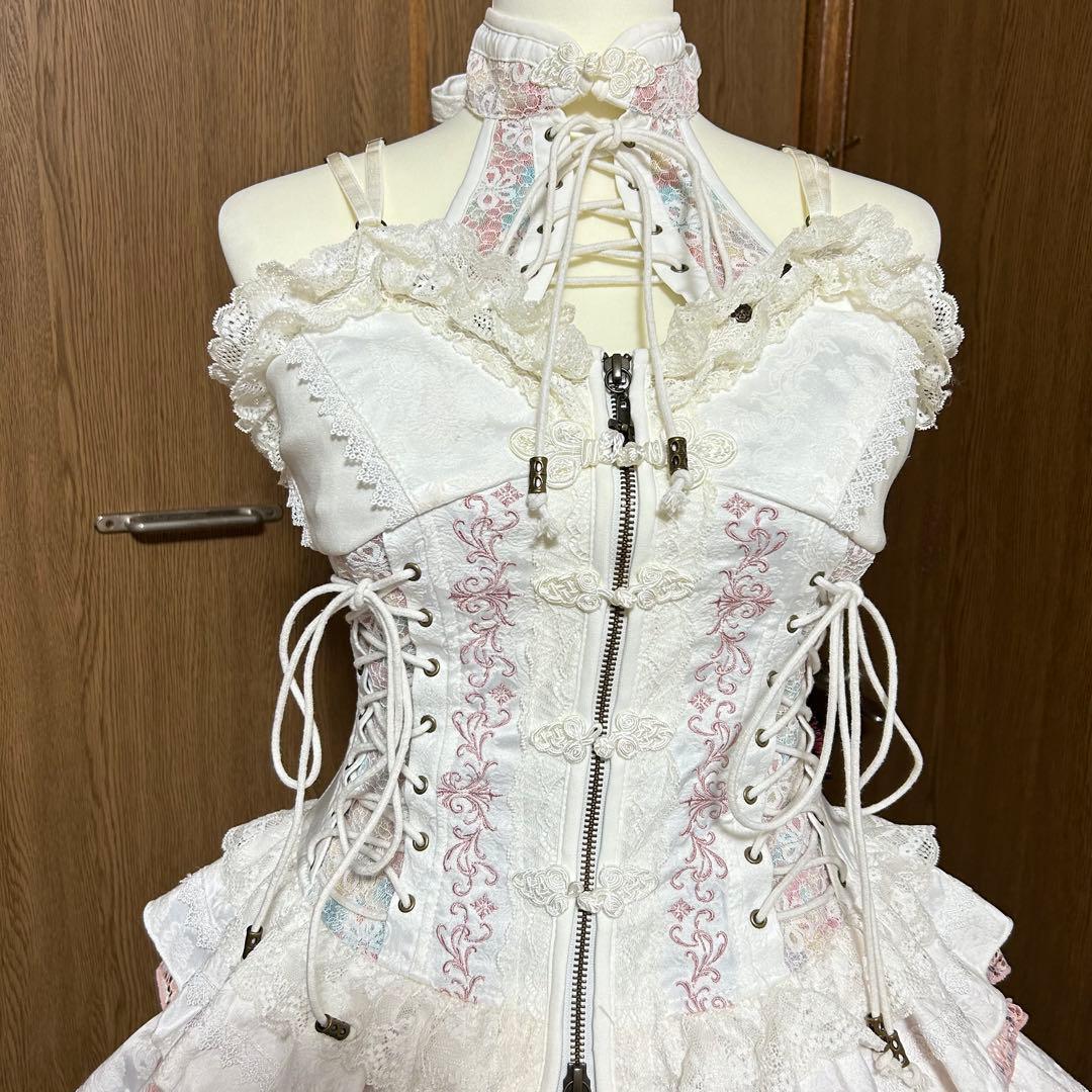 ozz oneste 和チャイナビスチェワンピース