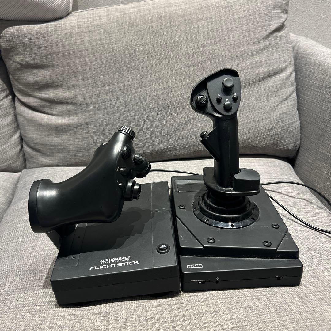 ウ*ん様 エースコンバット　FLIGHTSTICK ブラック