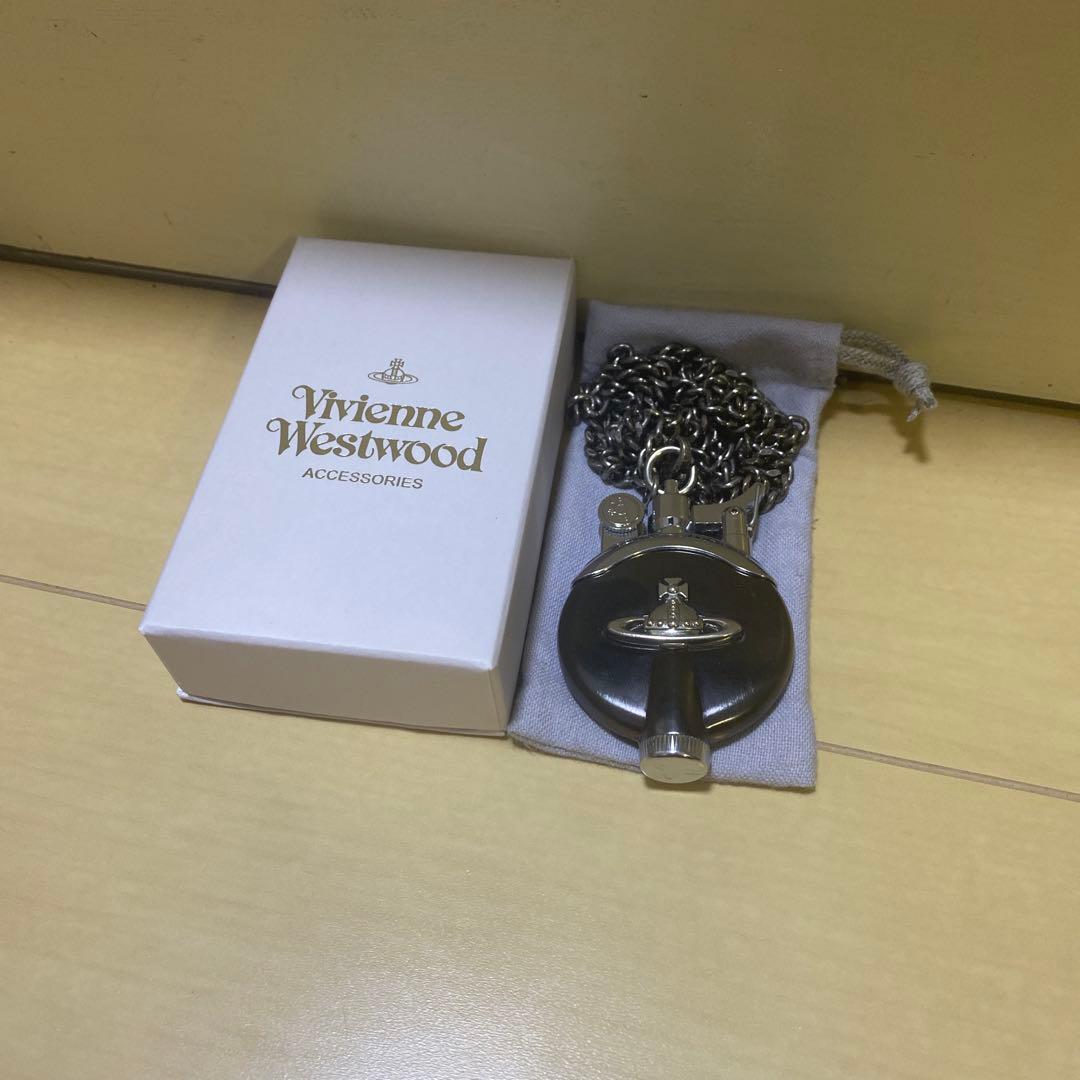 正規品　Vivienne Westwood 黒 ネックレス　ライター