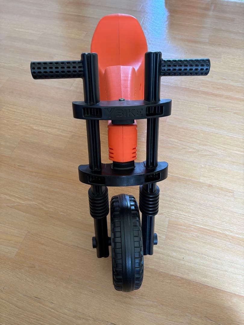 【美品】Y BIKE バランスバイク オレンジ
