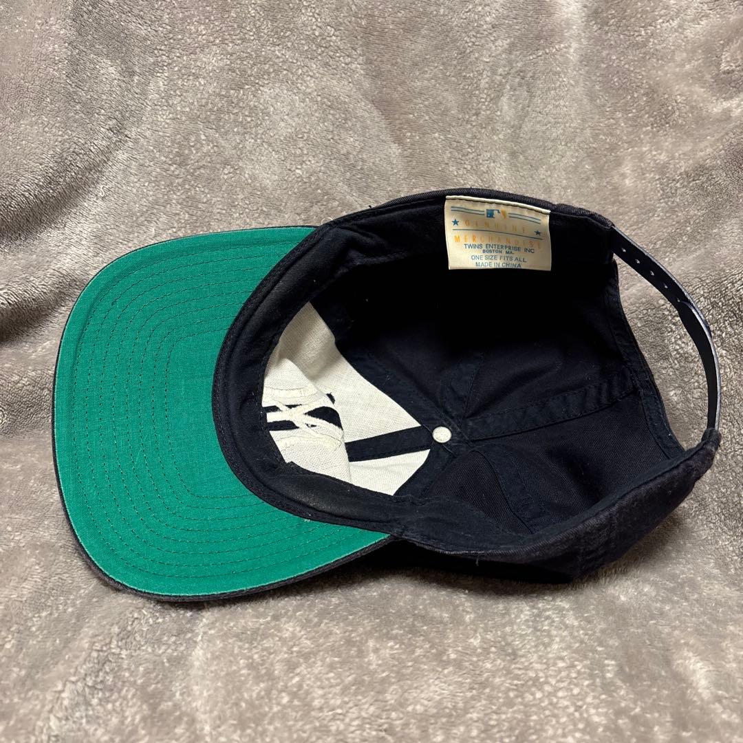 ヤンキース Yankees キャップ 80s 90s つば裏 緑