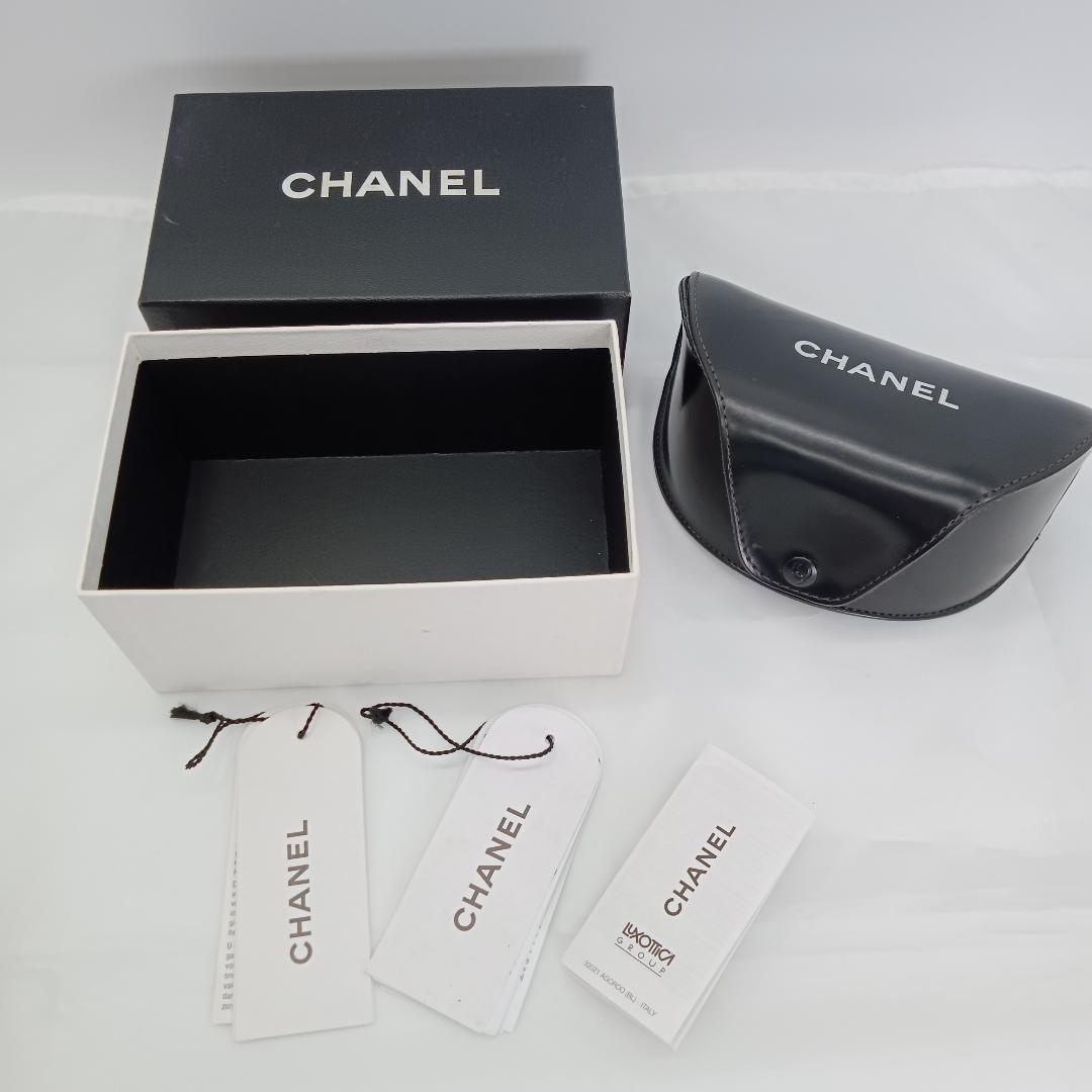 CHANEL ココマーク グラデーション サングラス ブラウン 6023