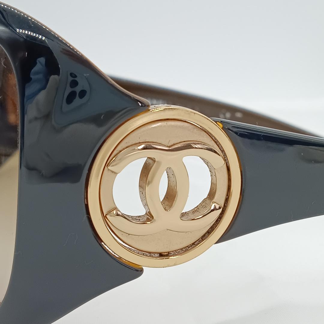 CHANEL ココマーク グラデーション サングラス ブラウン 6023