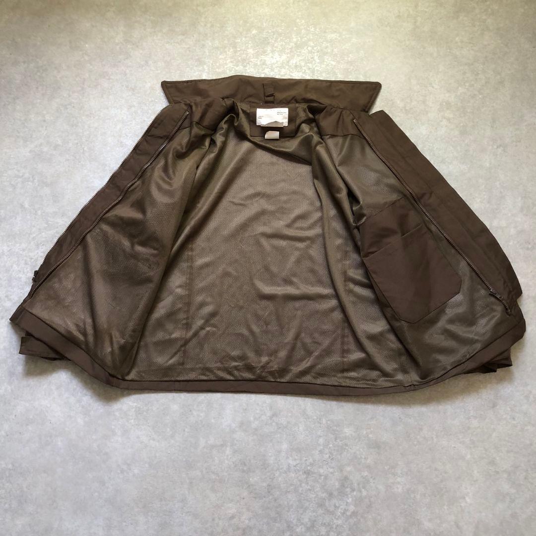 希少 00s UPS公式 ワークジャケット テック リフレクター企業ロゴ L相当