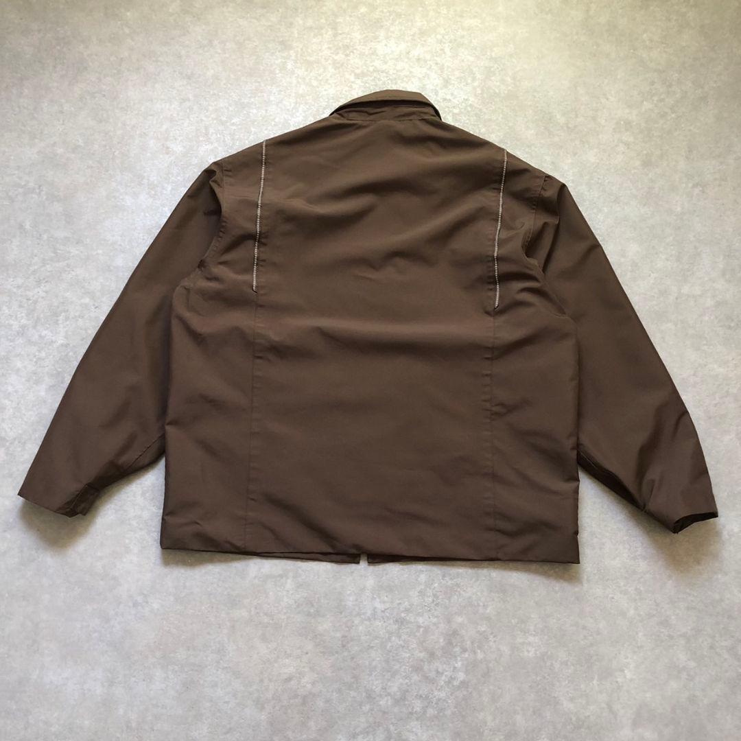 希少 00s UPS公式 ワークジャケット テック リフレクター企業ロゴ L相当