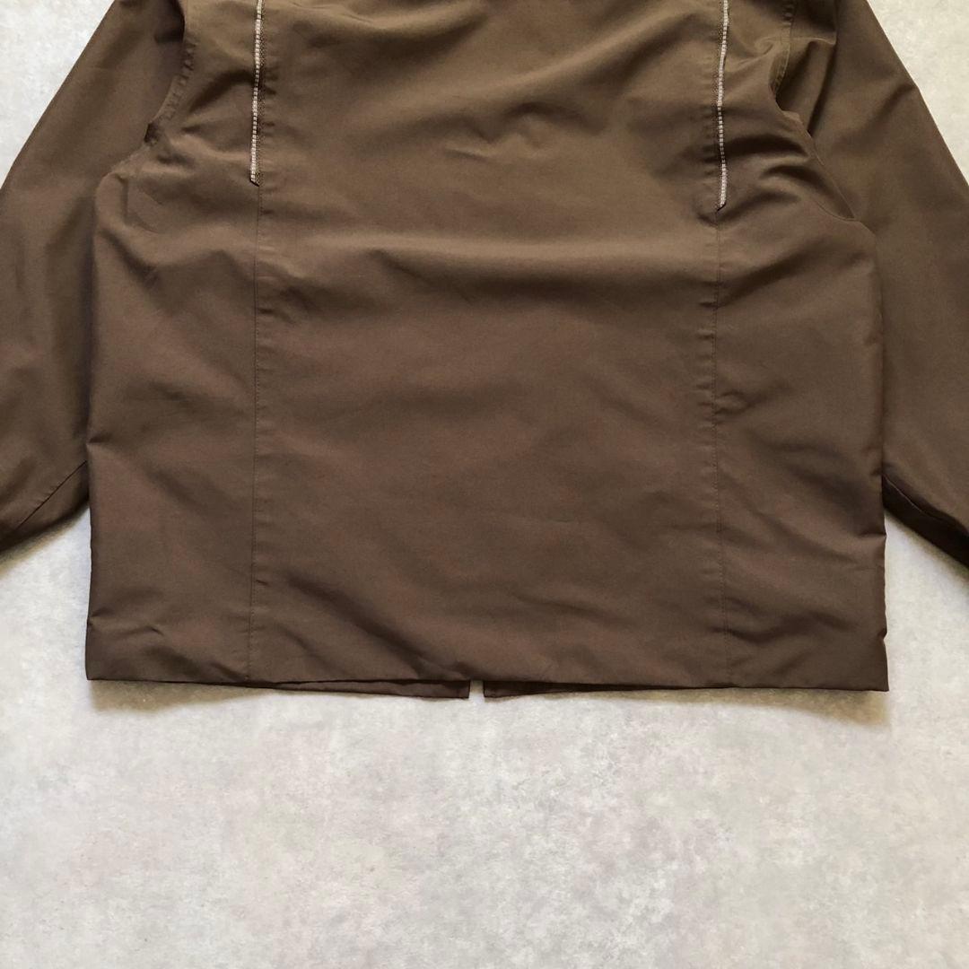 希少 00s UPS公式 ワークジャケット テック リフレクター企業ロゴ L相当