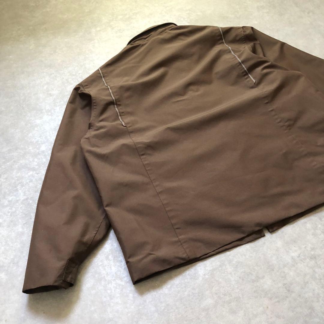 希少 00s UPS公式 ワークジャケット テック リフレクター企業ロゴ L相当