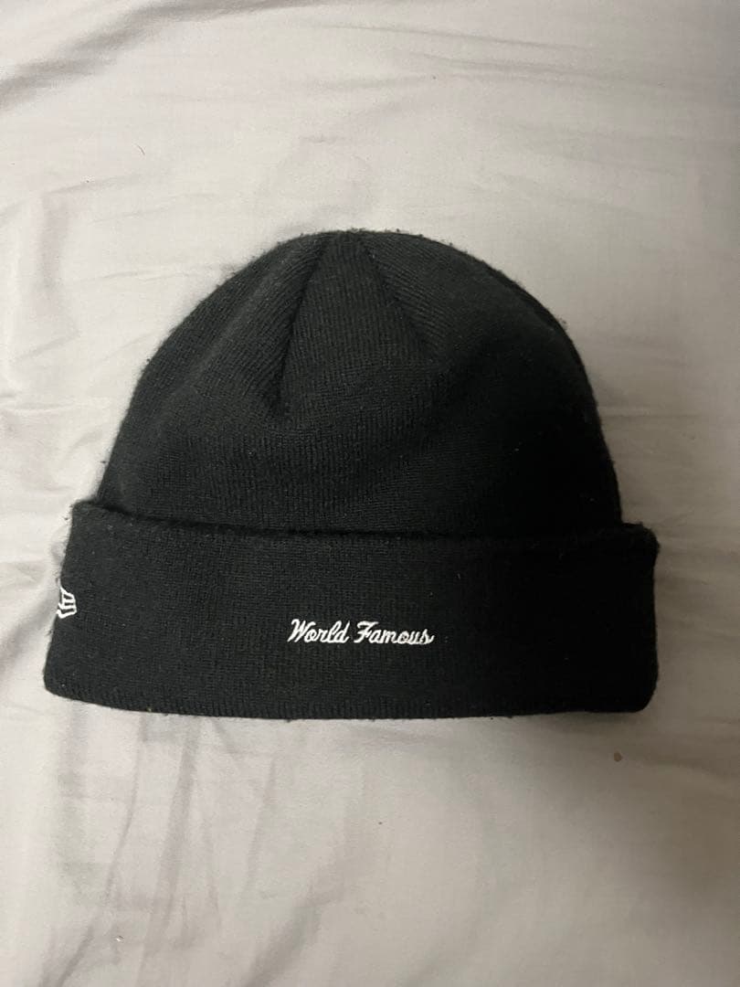 Supreme × New Era Cross Box Logo Beanie