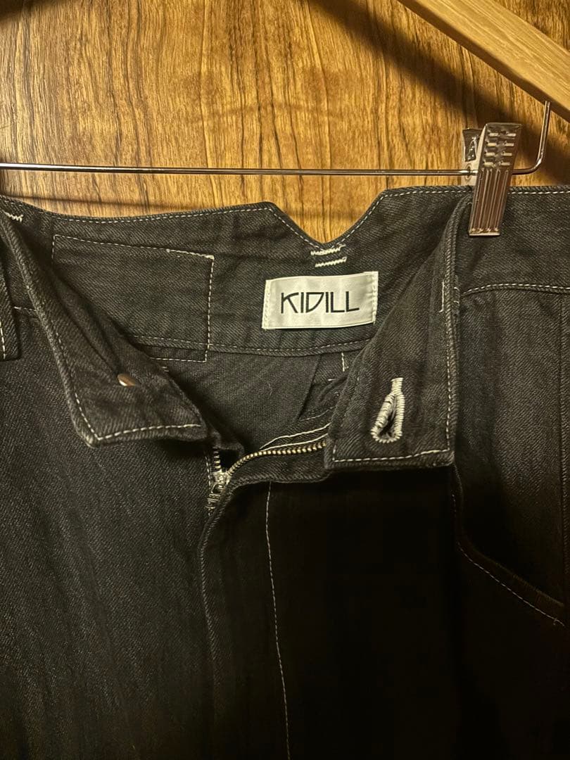 KIDILL サルエルパンツ W44L ダークデニム