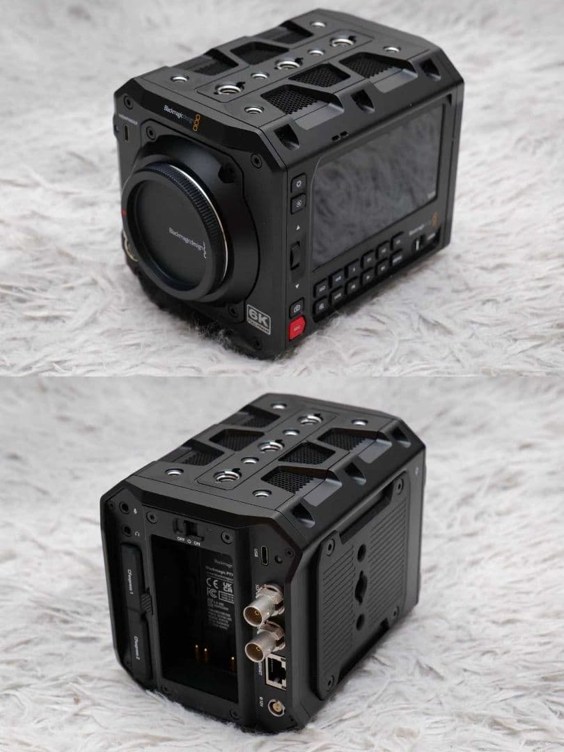 開封未使用 blackmagic pyxis 6k Lマウント シネマカメラ