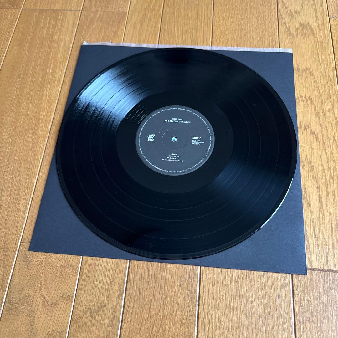 King Gnu『THE GREATEST UNKNOWN』　レコード★美品