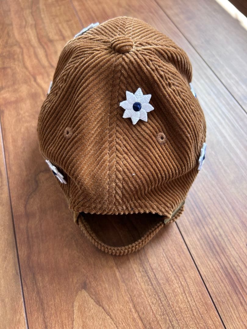 Nick Gear 3D Flower Cap コーデュロイ