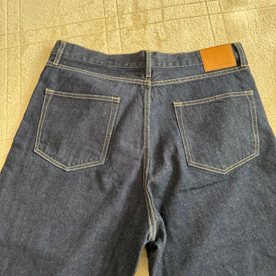 新品タグ付 UNTITLED デニムパンツ 4L 大きいサイズ