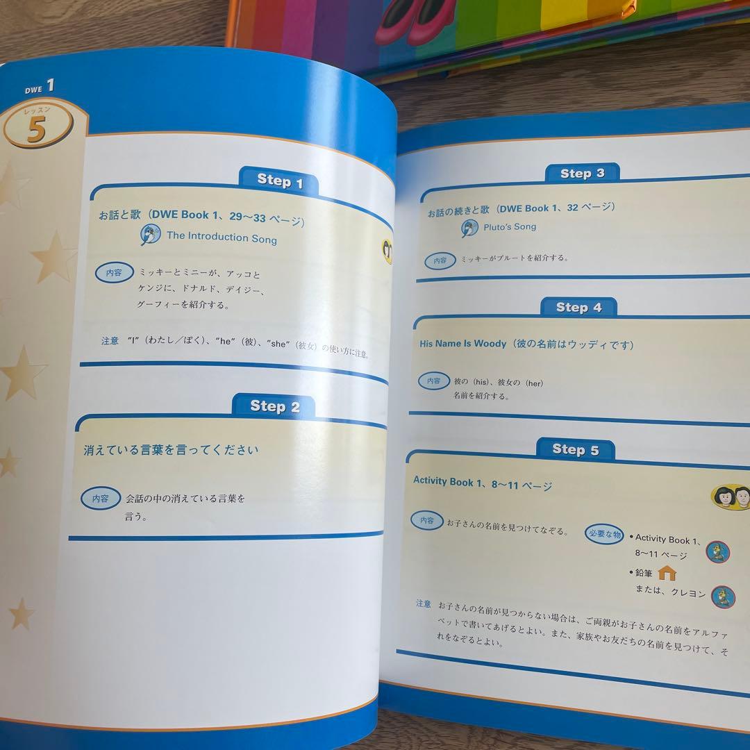 【未使用品あり】DWE ディズニー英語システム　DVDセット