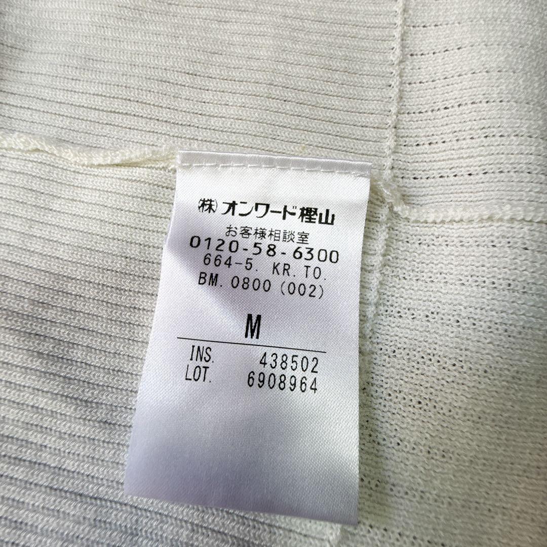 新品未使用タグ付き TOCCA トッカ Vネック 長袖カーディガン リブニット