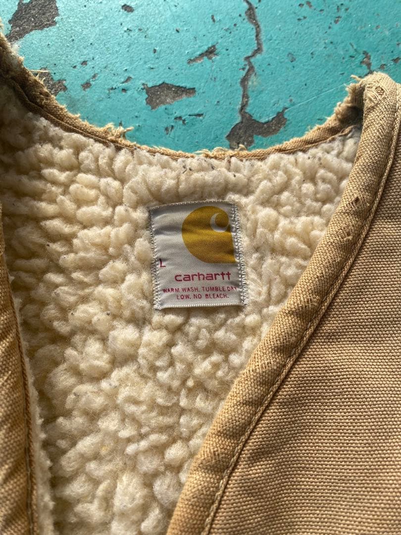 【60‘s】 Carhartt duck bored vest