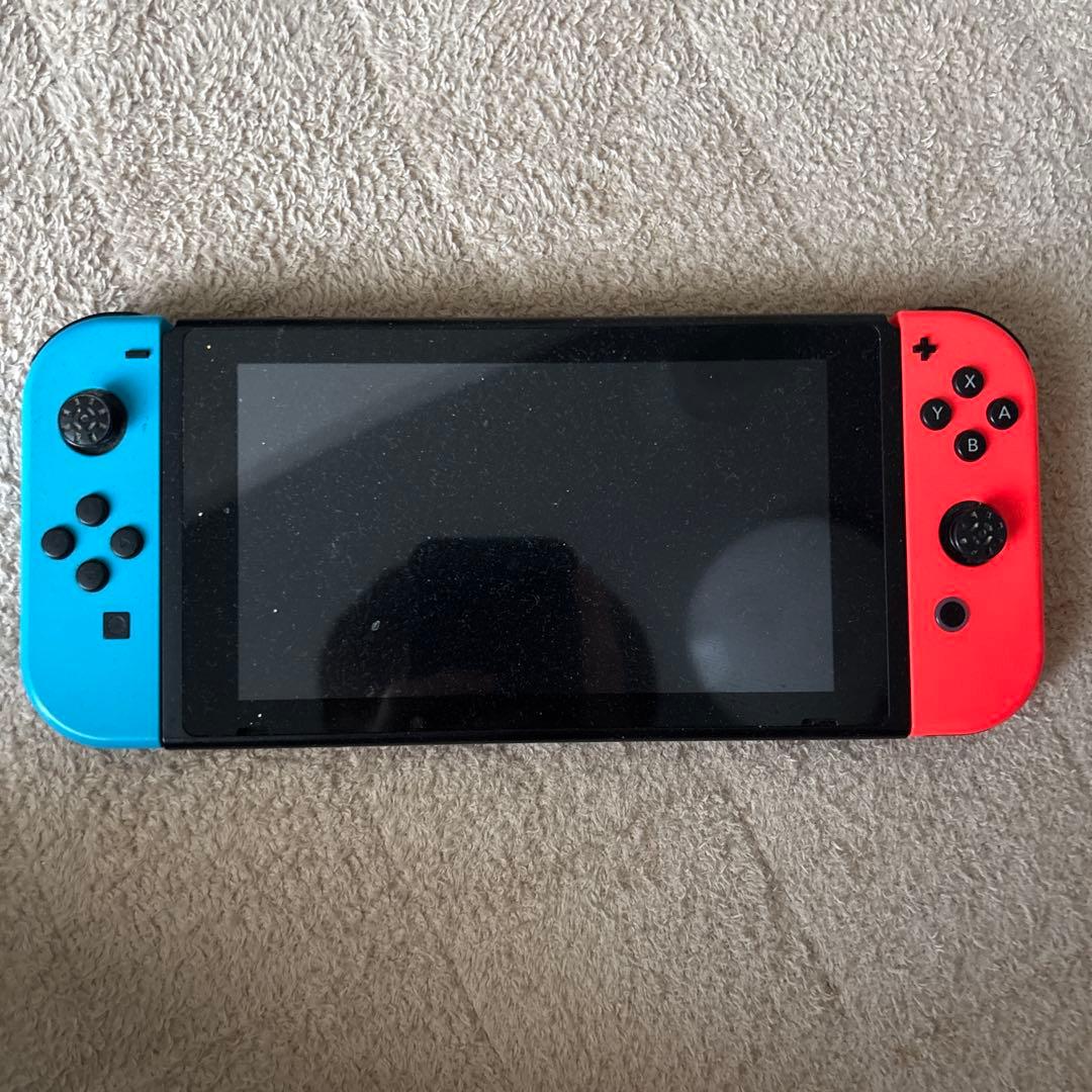 任天堂Switch 本体　赤青　箱無し