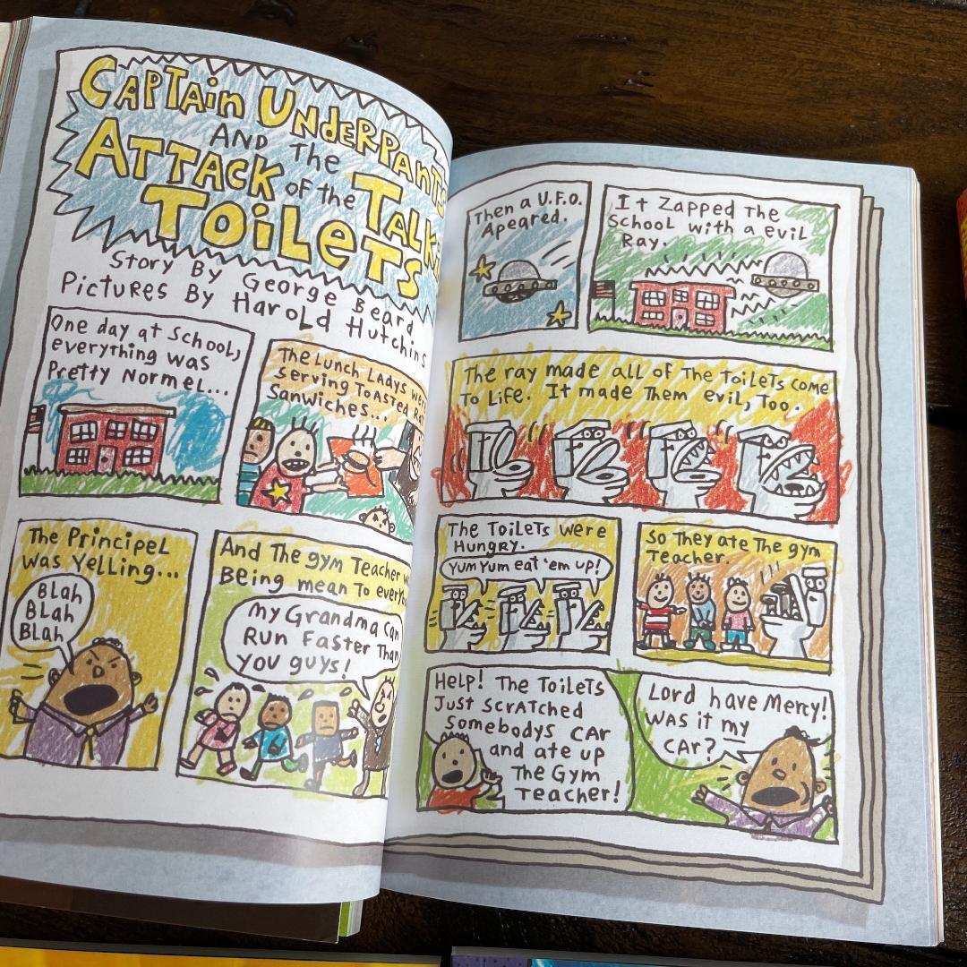 Captain Underpants 漫画14冊セット マイヤペン対応