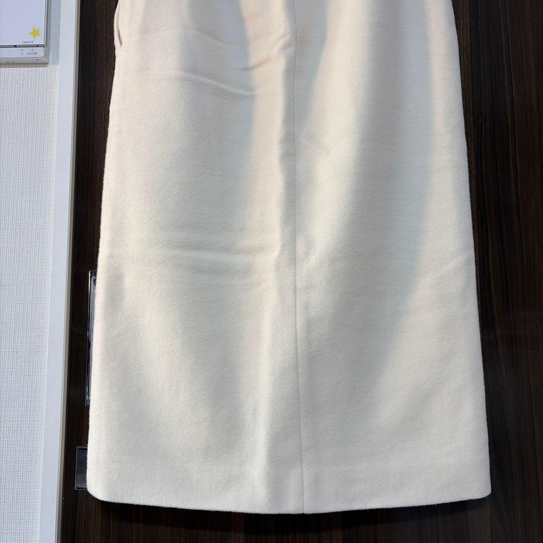 専用‼️MACKINTOSH LONDON 毛95%ホワイト タイトスカート 38