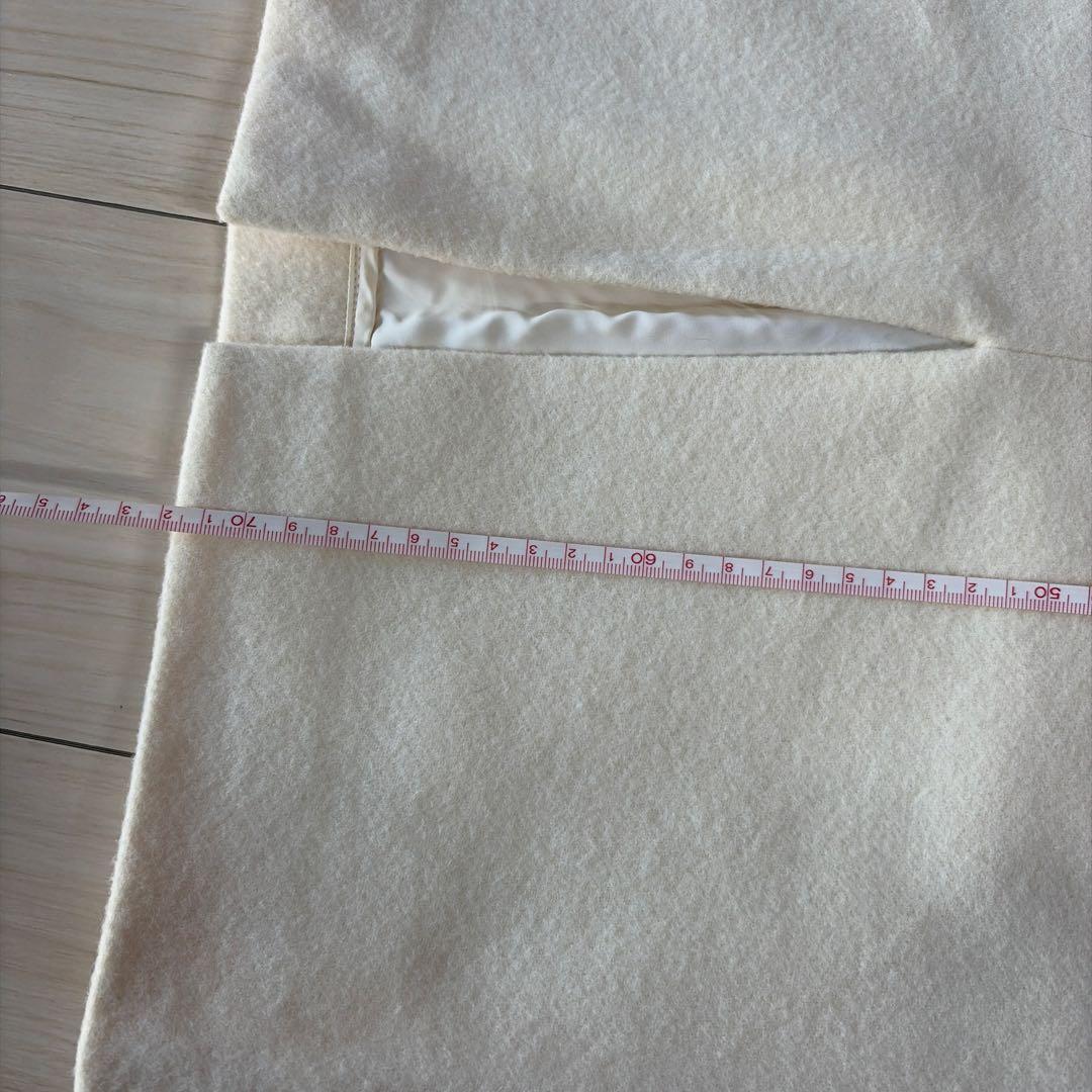 専用‼️MACKINTOSH LONDON 毛95%ホワイト タイトスカート 38