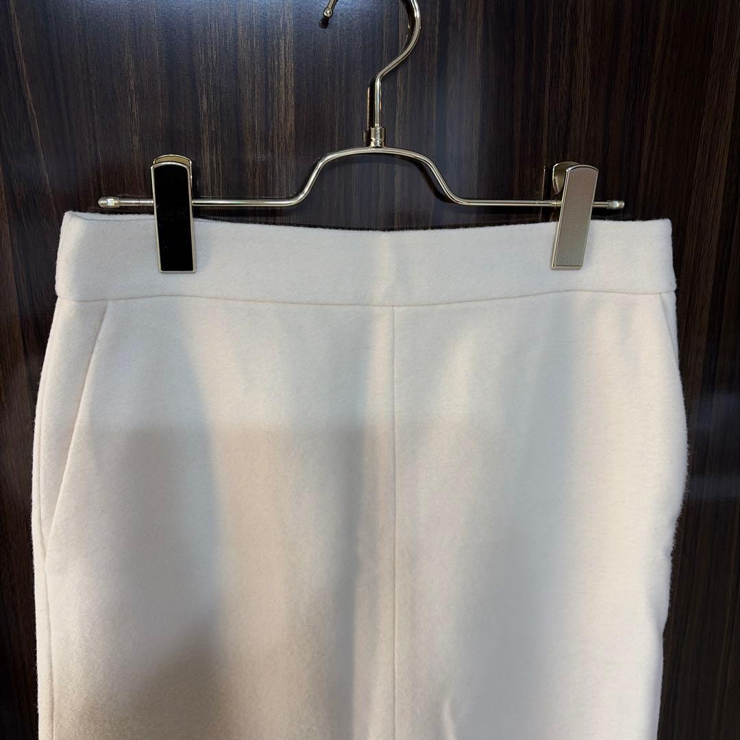専用‼️MACKINTOSH LONDON 毛95%ホワイト タイトスカート 38
