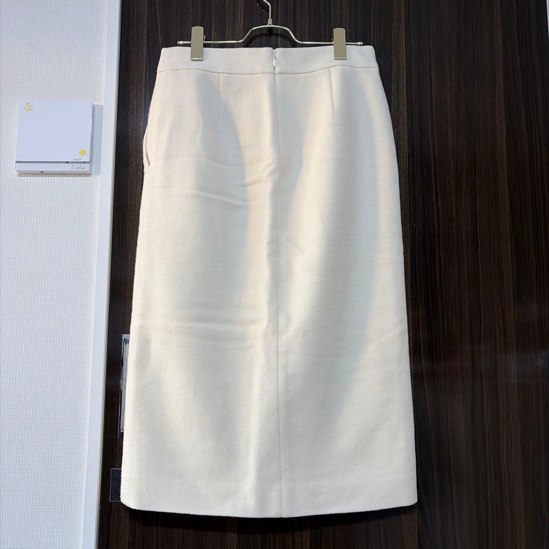 専用‼️MACKINTOSH LONDON 毛95%ホワイト タイトスカート 38