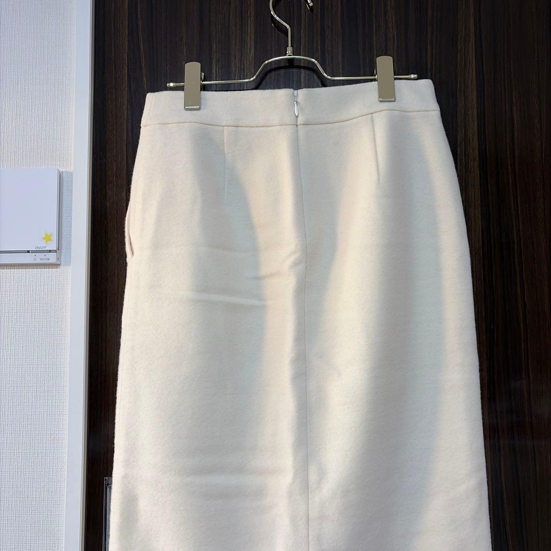 専用‼️MACKINTOSH LONDON 毛95%ホワイト タイトスカート 38