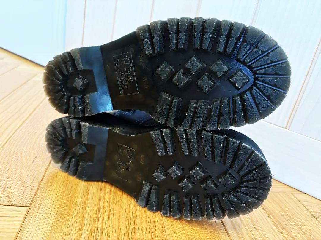 お値下げ✭【希少美品】Dr.Martens 厚底シルバー