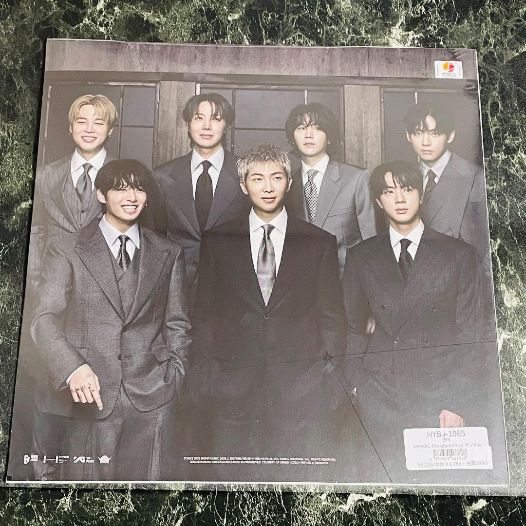 K-POP・アジア BTS ARIRANG SUGA Clear Vinyl