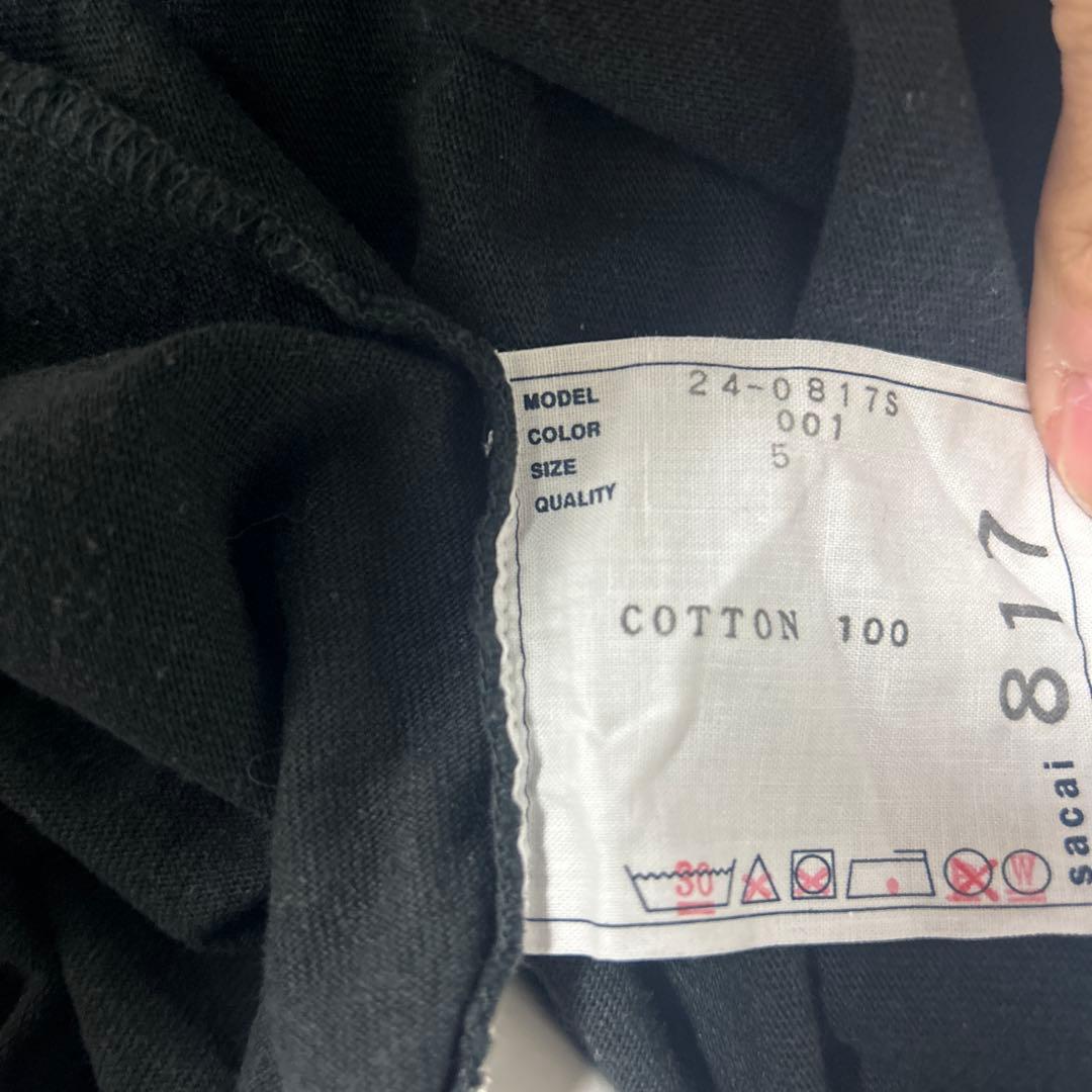 sacai gonz one love tシャツ 5 24aw サカイ