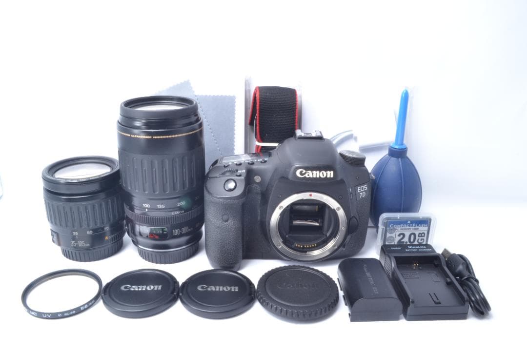 初期不良保証⭐Canon EOS 7D⭐ダブルレンズセット⭐あらゆる撮影対応⭐