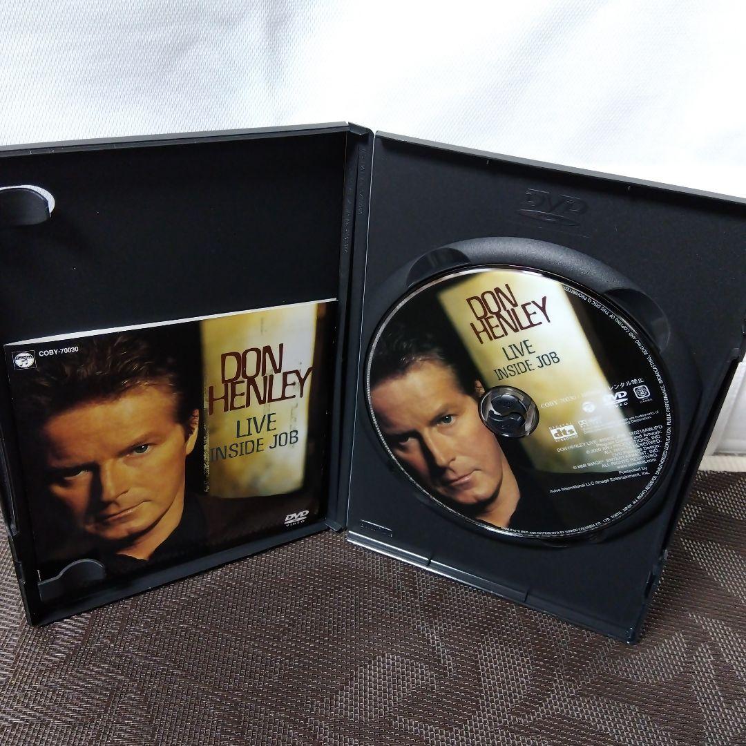 DVD「ドン・ヘンリー / ライヴ・インサイド・ジョブ」 DON HENLEY