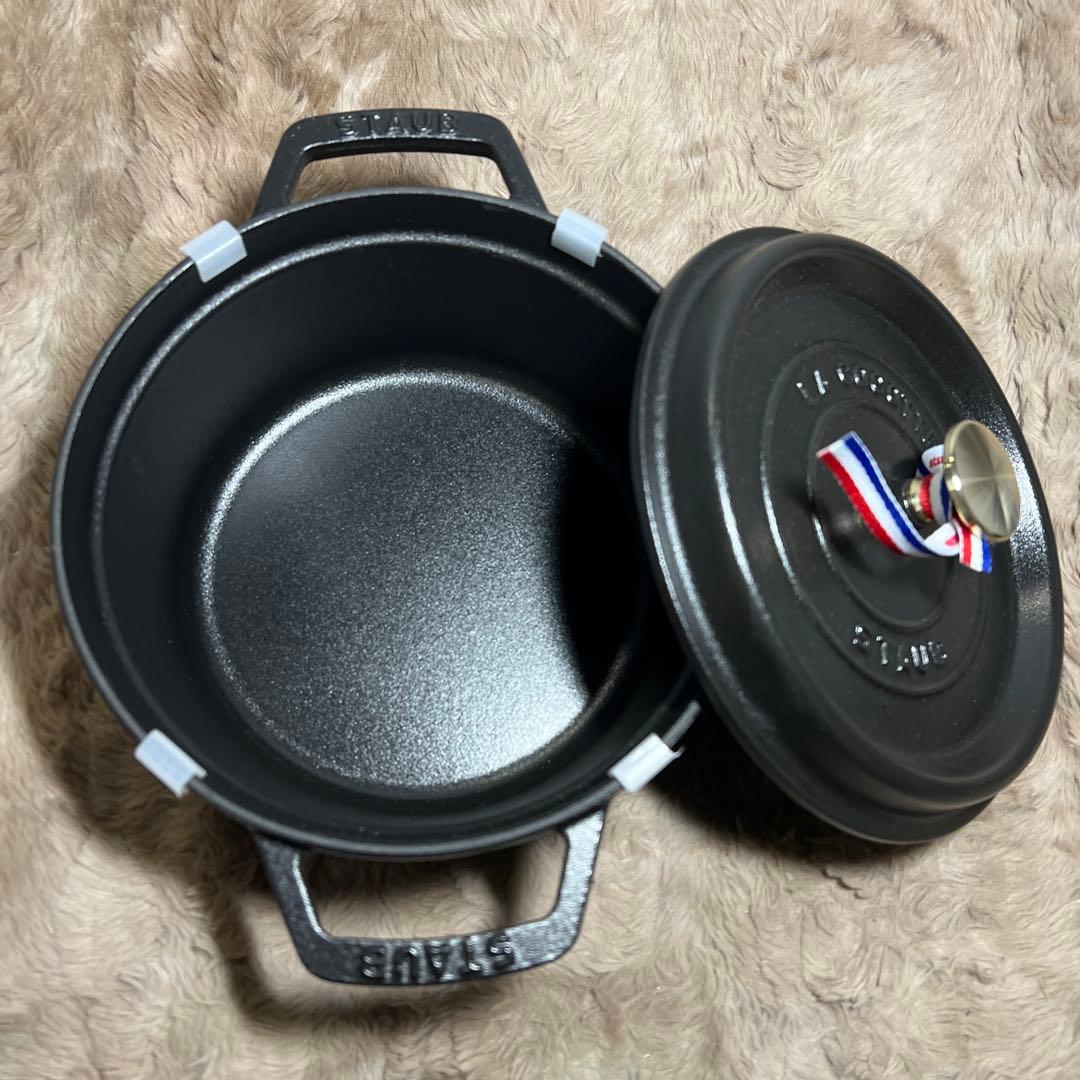 staub ストウブ ピコ ココット ラウンド ブラック 20cm IH対応