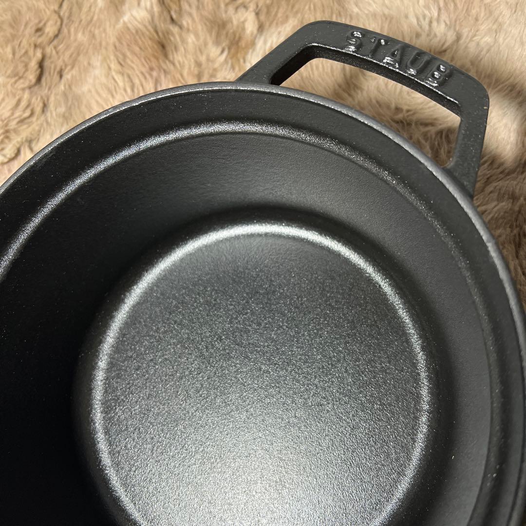staub ストウブ ピコ ココット ラウンド ブラック 20cm IH対応