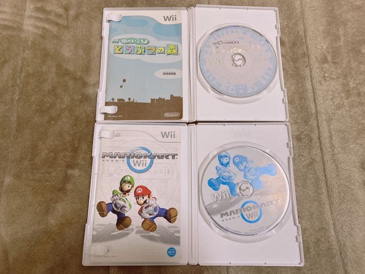 wii本体 マリオカート どうぶつの森