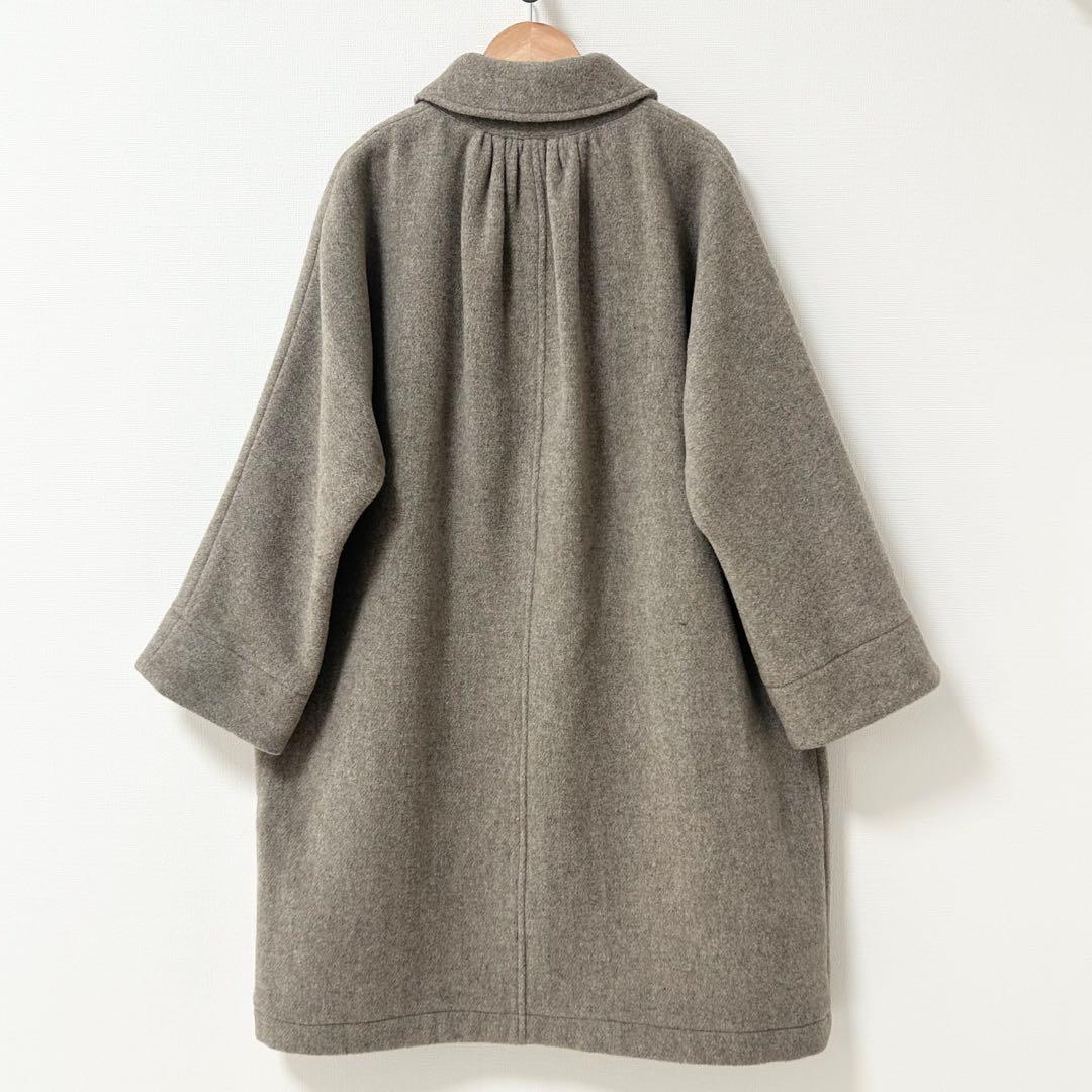 2024AW✨ダントン　DOLMAN LONG COAT ベージュ　34