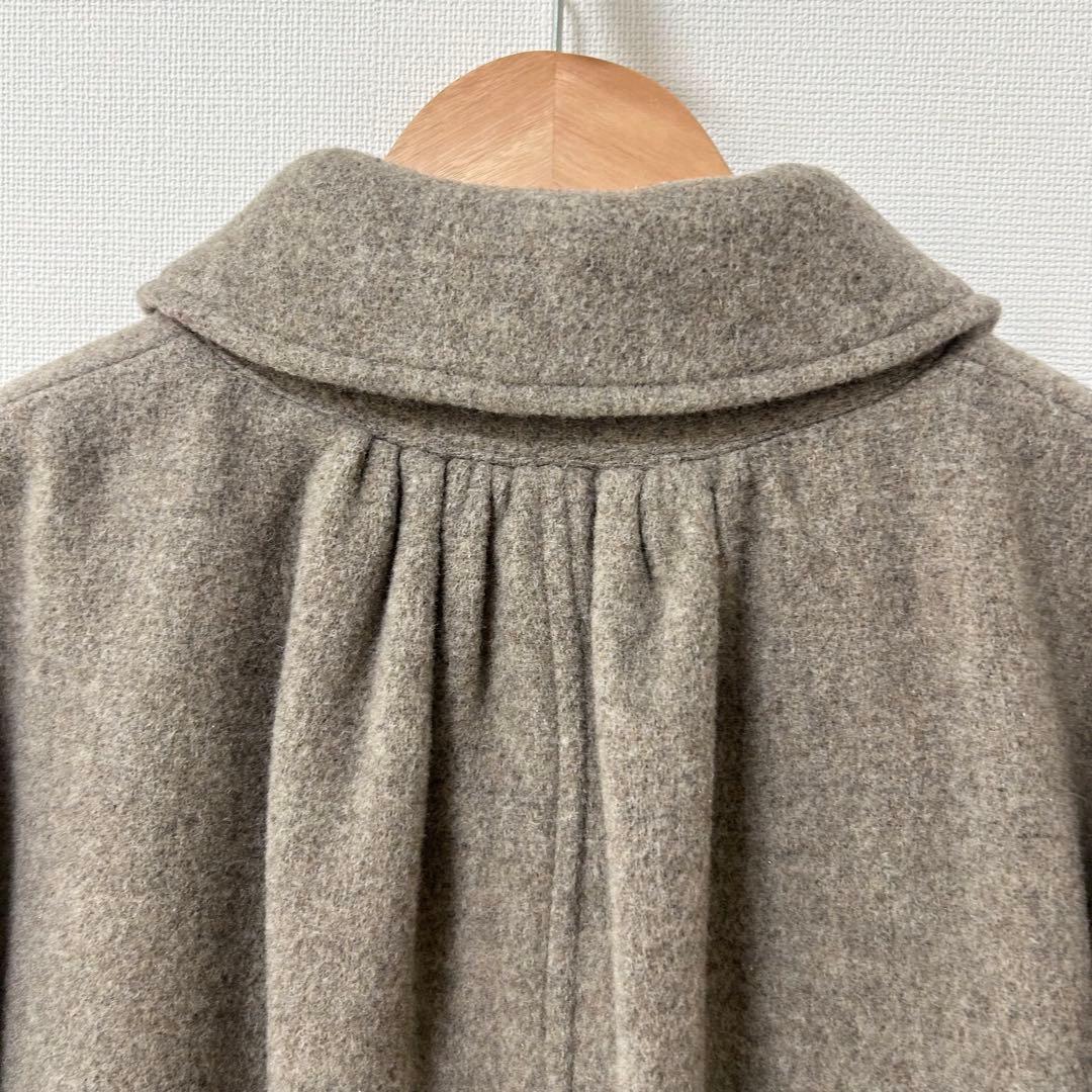 2024AW✨ダントン　DOLMAN LONG COAT ベージュ　34