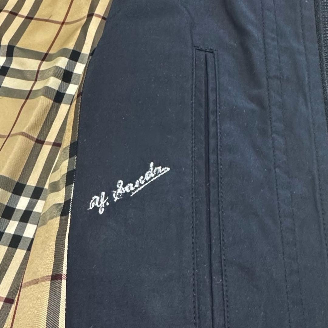 BURBERRY バーバリー コート LL ノバチェック ネイビー メンズ