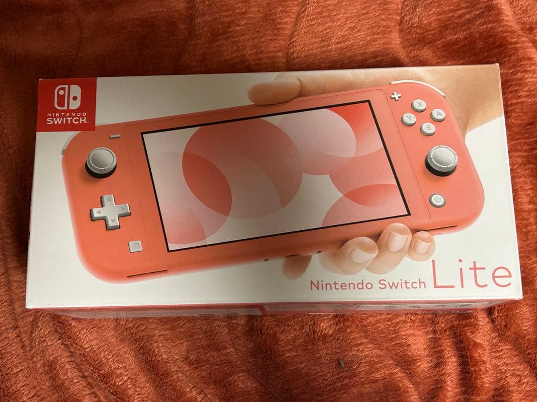【新品未使用】Nintendo Switch light コーラルピンク