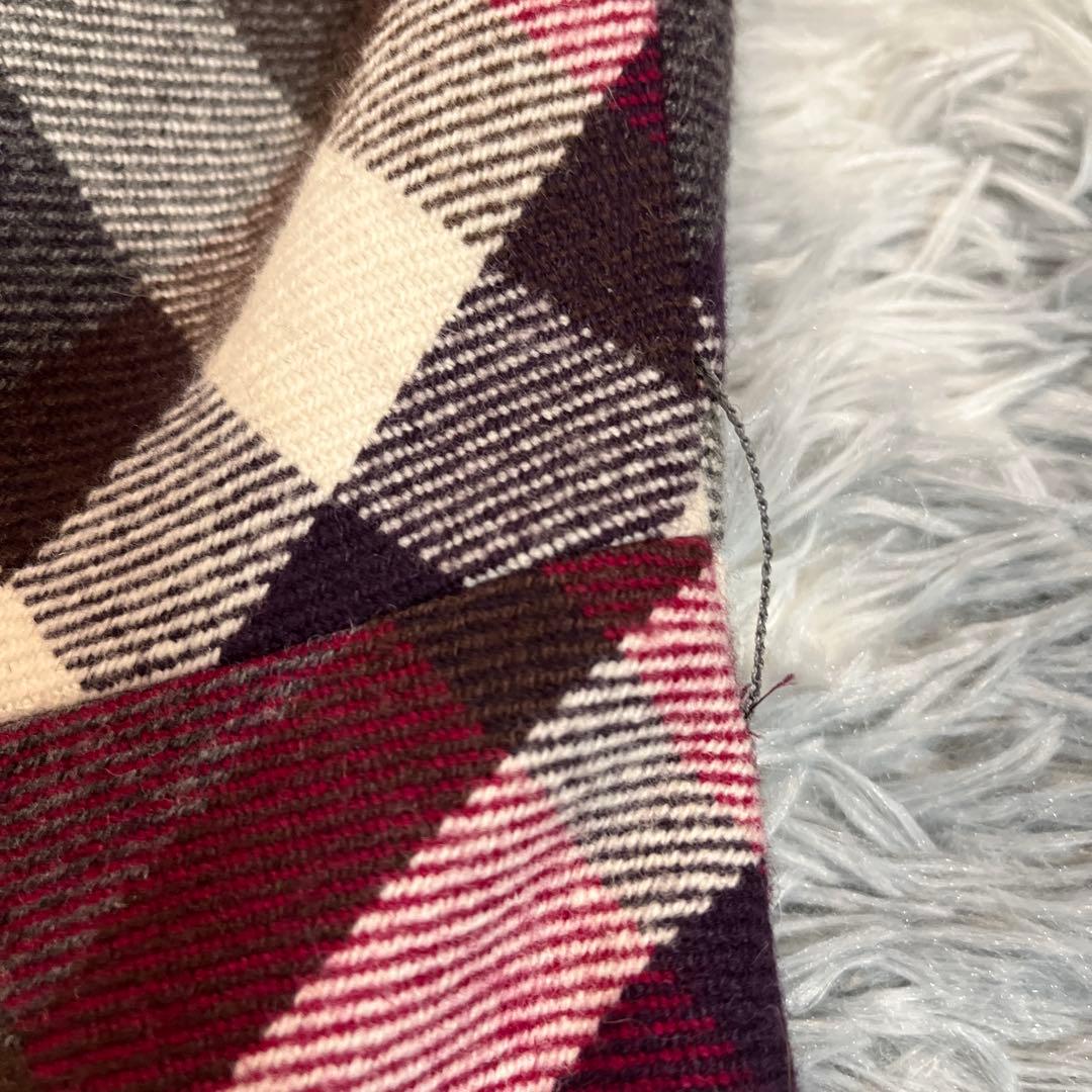 ワニちゃん様【BURBERRY BLUELABEL】ウール秋冬ワンピース✨極美品