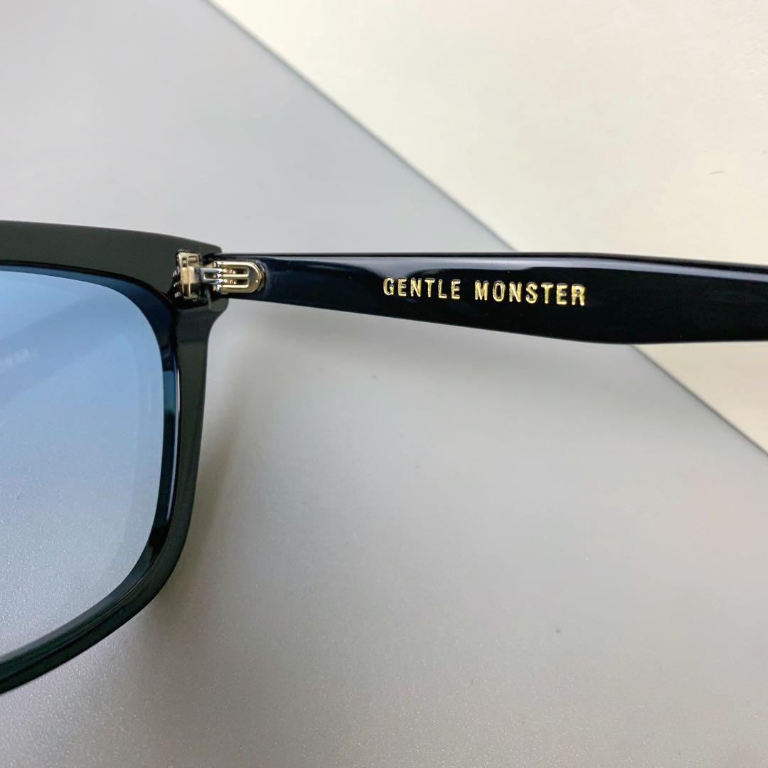 GENTLE MONSTER ブルー キャットアイ サングラス NUMER