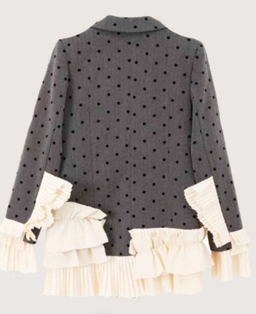 ジャケット・アウター Dots Princess Frill Jacket